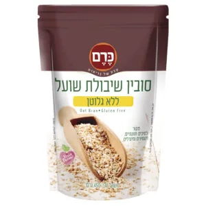 שקית סובין שיבולת שועל ללא גלוטן של כרם