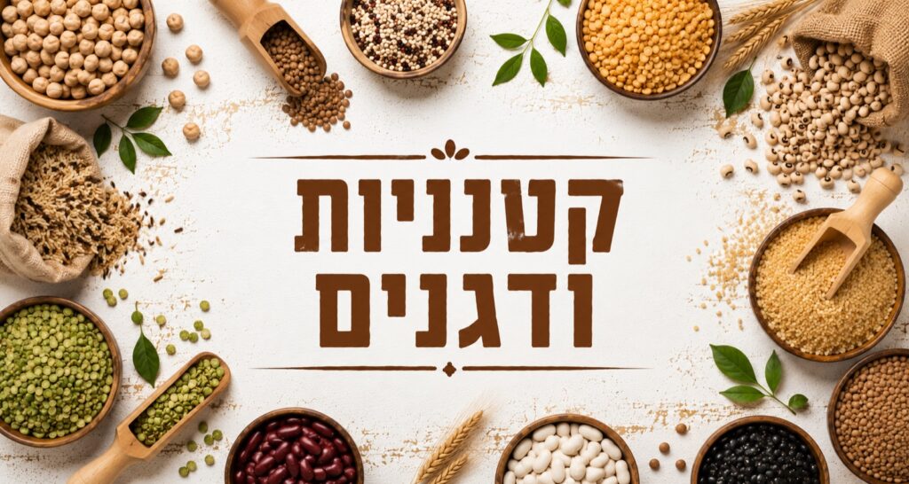 קטניות ודגנים