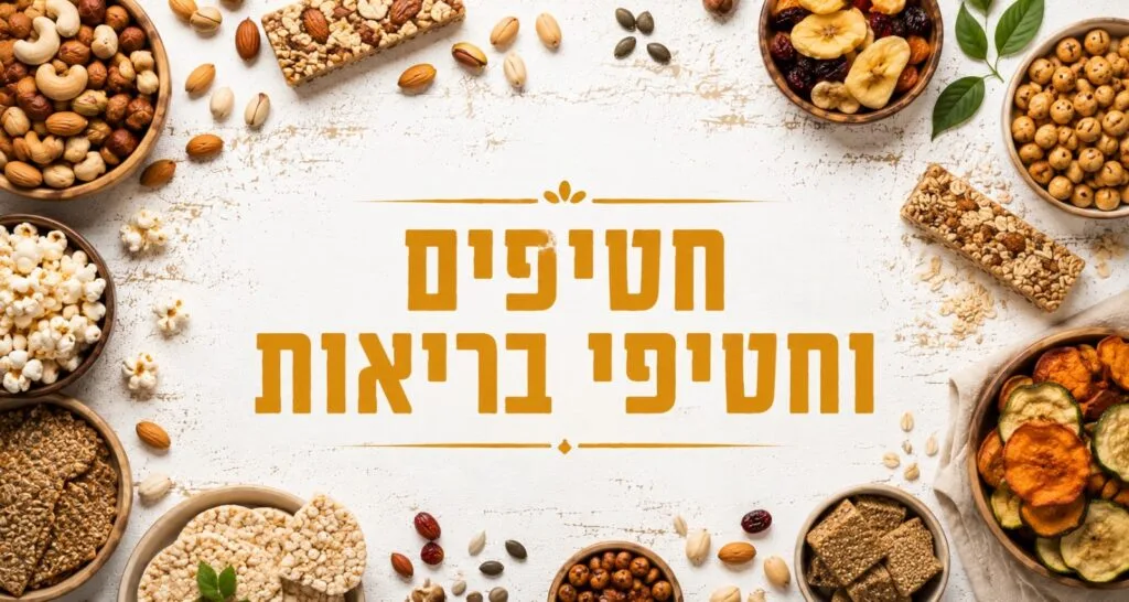 חטיפים וחטיפי בריאות
