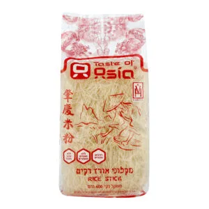 אריזת מקלוני אורז דקים של Taste of Asia