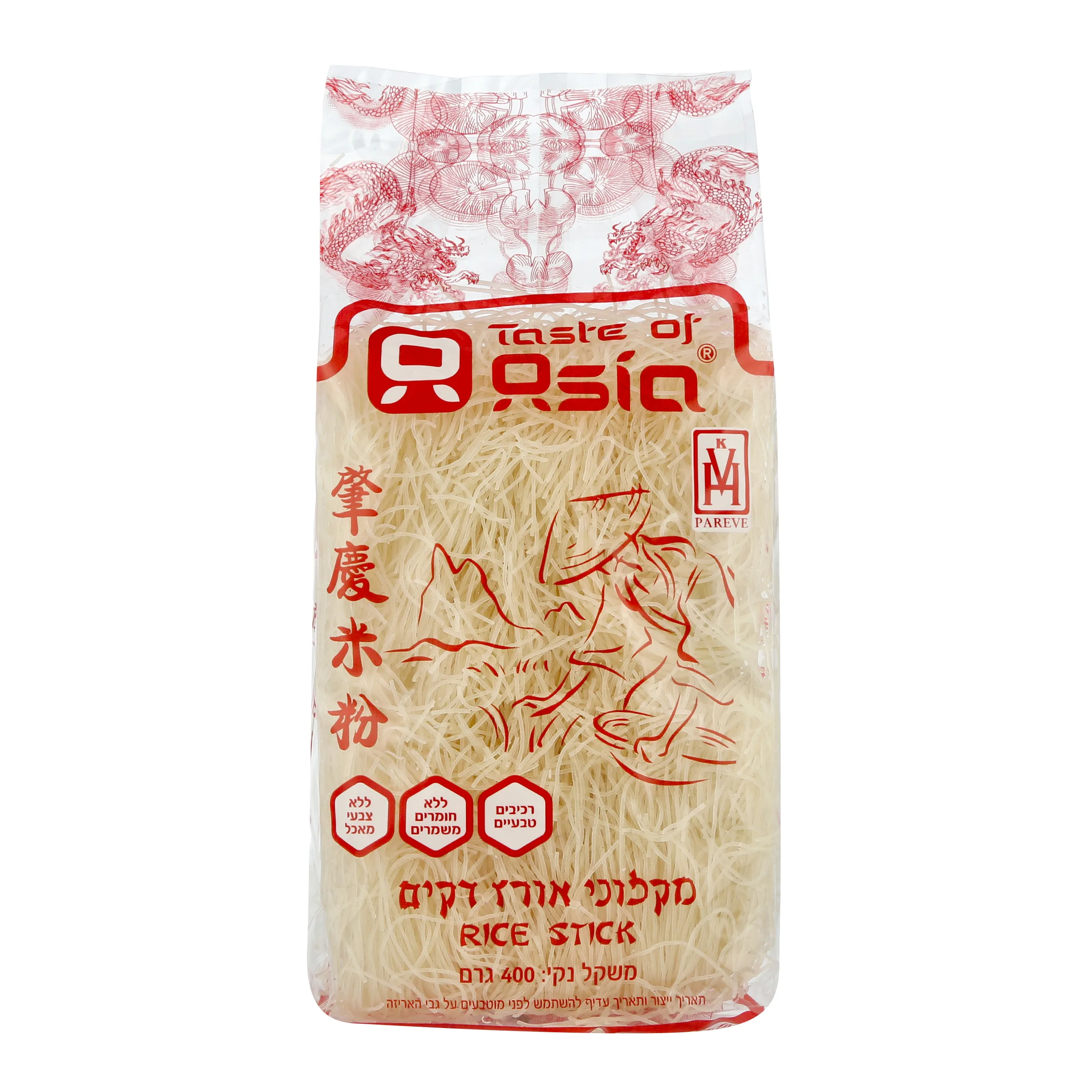 אריזת מקלוני אורז דקים של Taste of Asia
