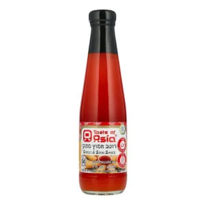 בקבוק רוטב חמוץ מתוק אדום של Taste of Asia