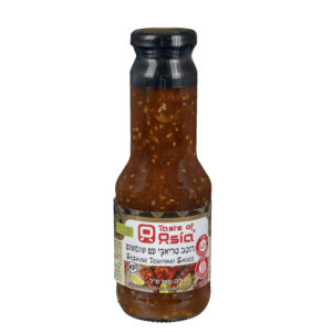 רוטב טריאקי עם שומשום
