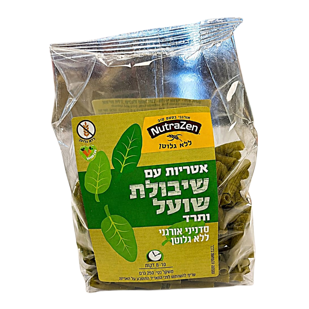 אטריות שיבולת שועל ותרד אורגני