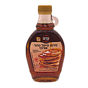 סירופ מייפל טהור אורגני